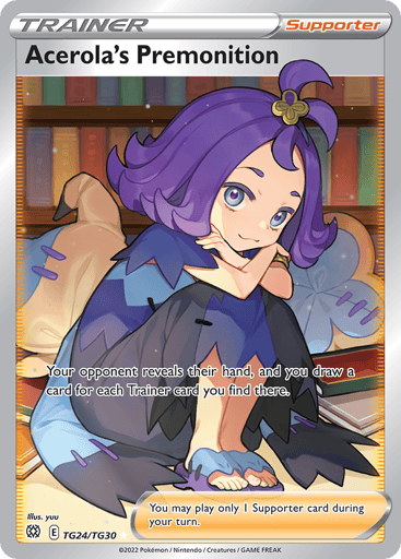Acerola's Premonition - Brilliant Stars Trainer Gallery TG24