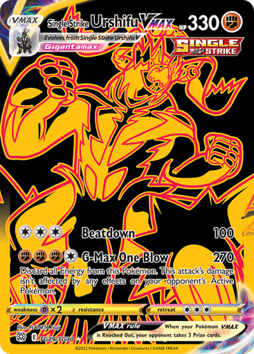 Single Strike Urshifu VMAX - Brilliant Stars Trainer Gallery TG29