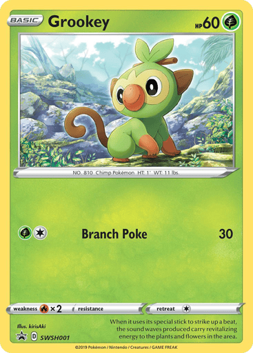 Grookey - SWSH Black Star Promos SWSH001