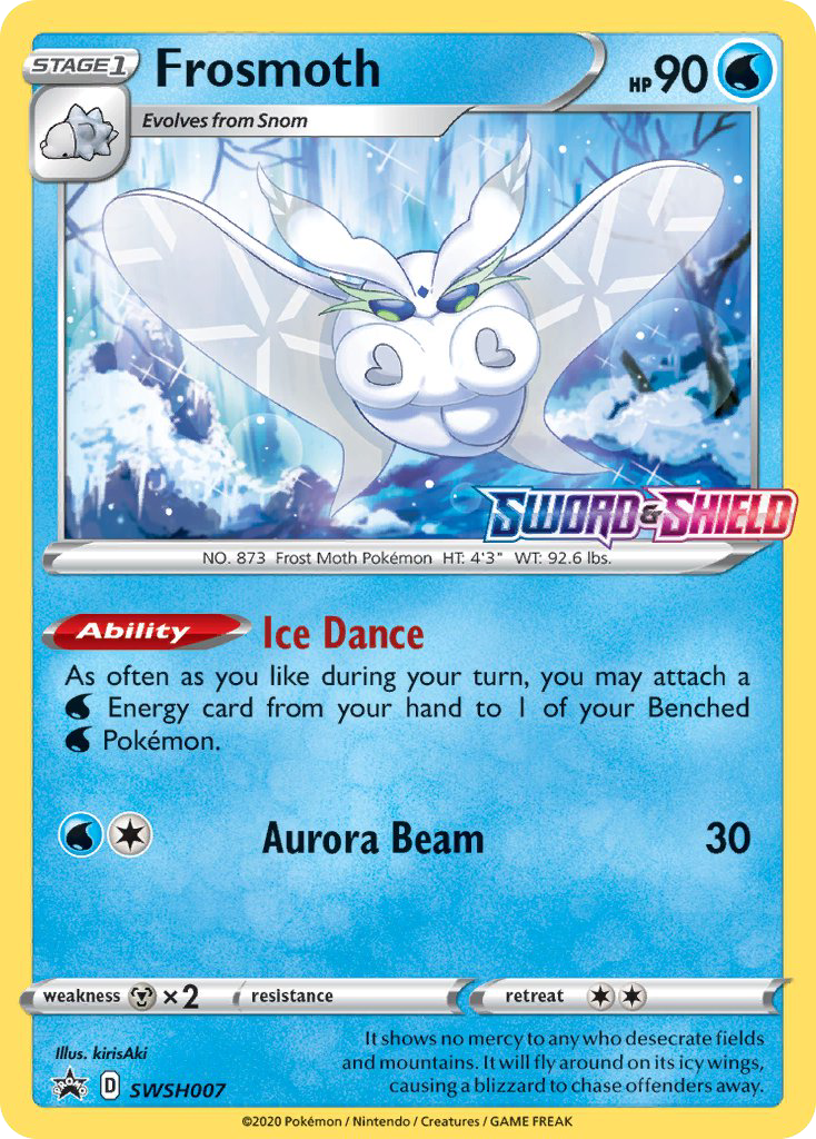 Frosmoth – SWSH Black Star Promos SWSH007 Pokémon card