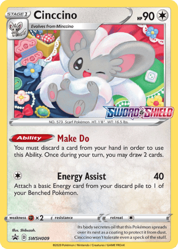 Cinccino - SWSH Black Star Promos SWSH009