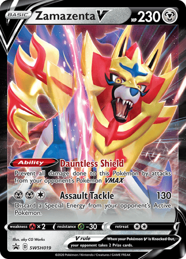 Zamazenta V - SWSH Black Star Promos SWSH019