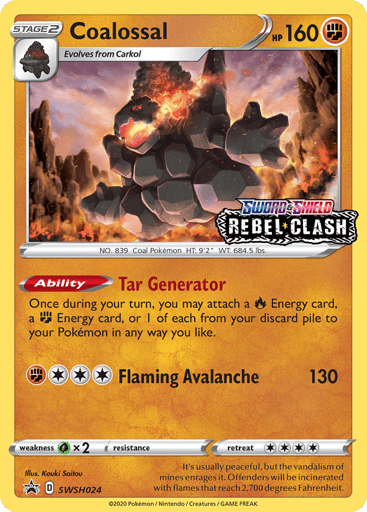 Coalossal - SWSH Black Star Promos SWSH024