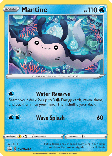 Mantine - SWSH Black Star Promos SWSH026
