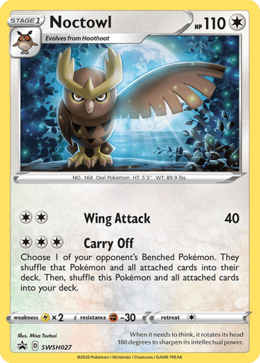 Noctowl - SWSH Black Star Promos SWSH027