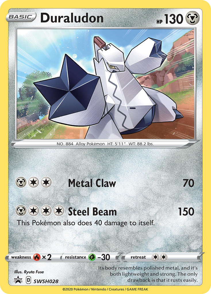 Duraludon – SWSH Black Star Promos SWSH028 Pokémon card