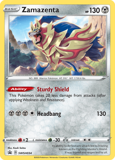 Zamazenta - SWSH Black Star Promos SWSH034
