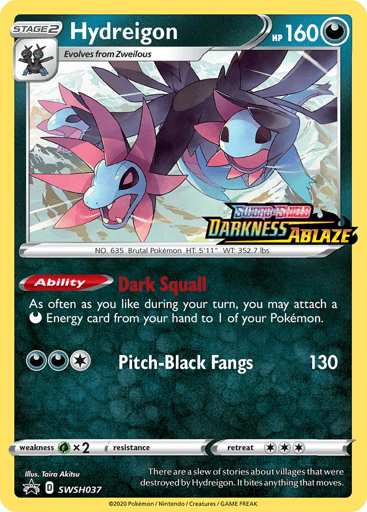 Hydreigon - SWSH Black Star Promos SWSH037