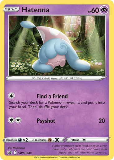 Hatenna - SWSH Black Star Promos SWSH040