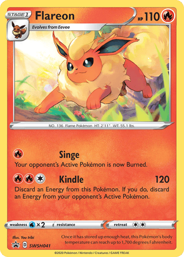 Flareon - SWSH Black Star Promos SWSH041