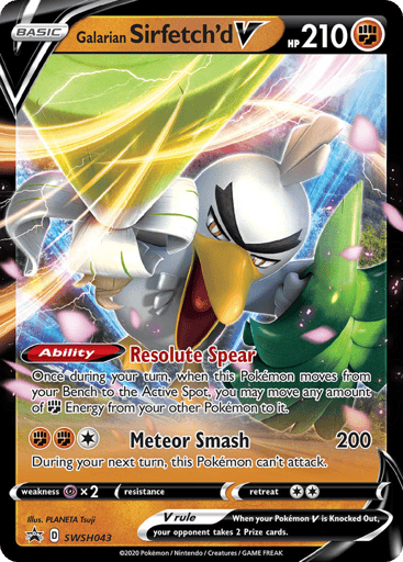 Galarian Sirfetch'd V - SWSH Black Star Promos SWSH043