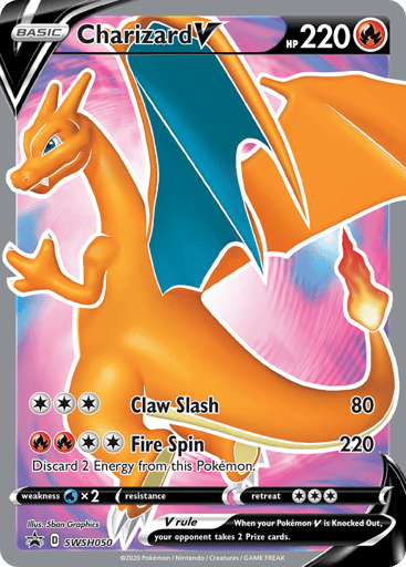 Charizard V - SWSH Black Star Promos SWSH050