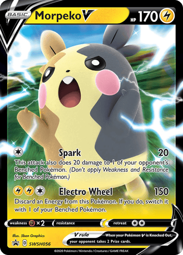 Morpeko V - SWSH Black Star Promos SWSH056