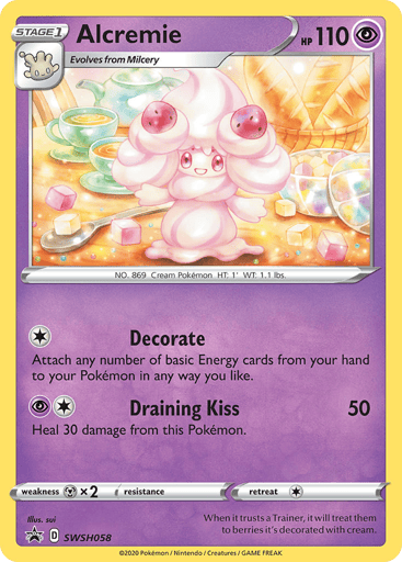 Alcremie - SWSH Black Star Promos SWSH058