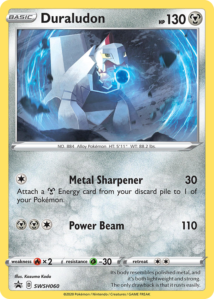 Duraludon – SWSH Black Star Promos SWSH060 Pokémon card