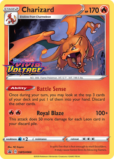 Charizard - SWSH Black Star Promos SWSH066
