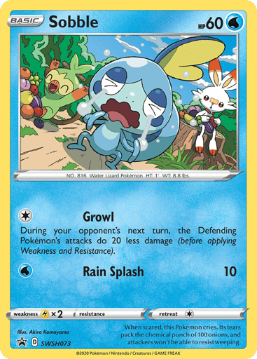 Sobble - SWSH Black Star Promos SWSH073