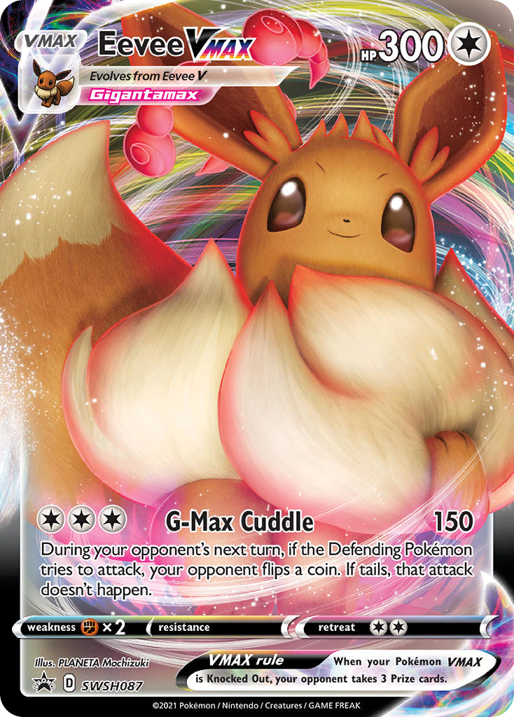 Eevee VMAX – SWSH Black Star Promos SWSH087 Pokémon card