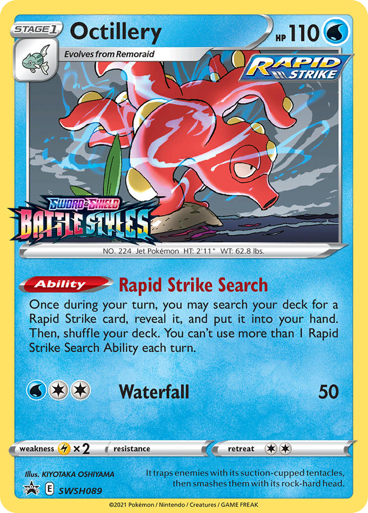 Octillery – SWSH Black Star Promos SWSH089 Pokémon card
