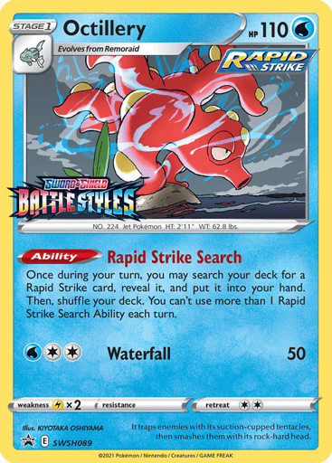 Octillery - SWSH Black Star Promos SWSH089
