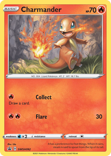 Charmander - SWSH Black Star Promos SWSH092
