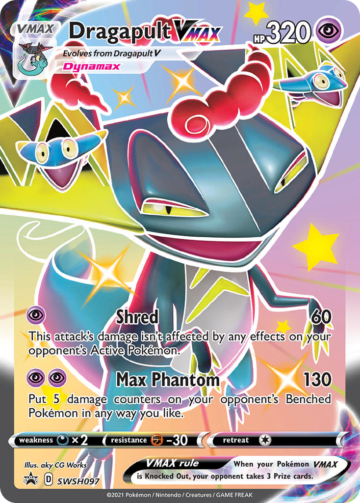 Dragapult VMAX – SWSH Black Star Promos SWSH097 Pokémon card