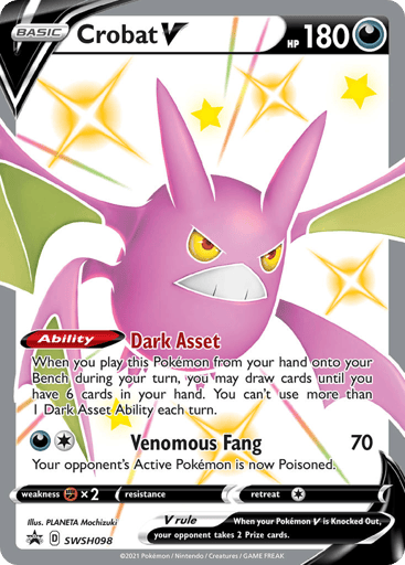 Crobat V - SWSH Black Star Promos SWSH098