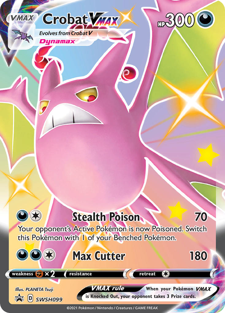 Crobat VMAX – SWSH Black Star Promos SWSH099 Pokémon card