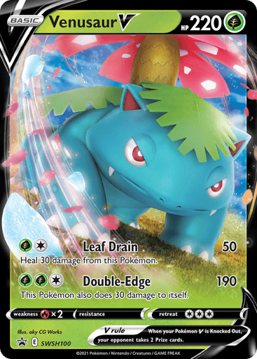 Venusaur V - SWSH Black Star Promos SWSH100