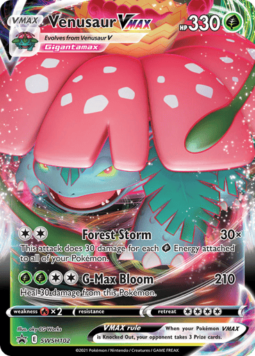 Venusaur VMAX - SWSH Black Star Promos SWSH102