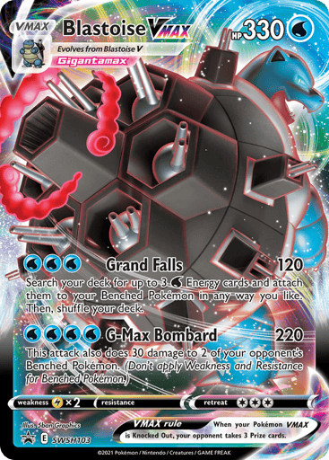 Blastoise VMAX - SWSH Black Star Promos SWSH103