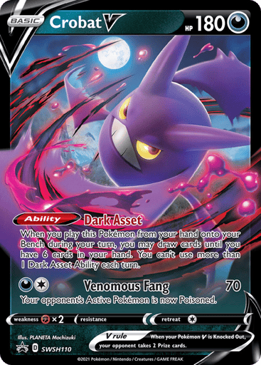 Crobat V - SWSH Black Star Promos SWSH110