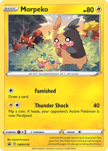 Morpeko - SWSH Black Star Promos SWSH116