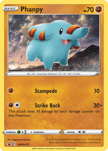 Phanpy - SWSH Black Star Promos SWSH117