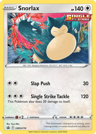 Snorlax - SWSH Black Star Promos SWSH119