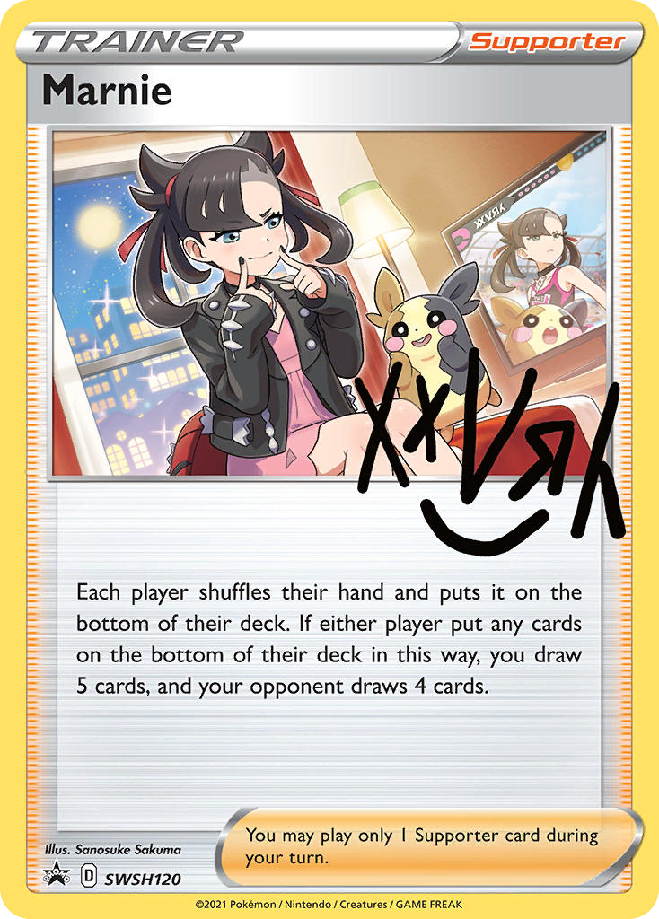 Marnie – SWSH Black Star Promos SWSH120 Pokémon card