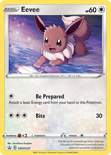 Eevee - SWSH Black Star Promos SWSH127