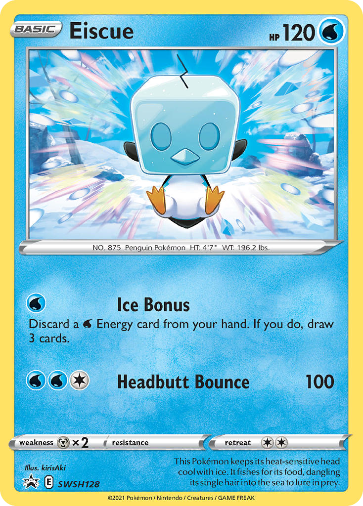 Eiscue – SWSH Black Star Promos SWSH128 Pokémon card