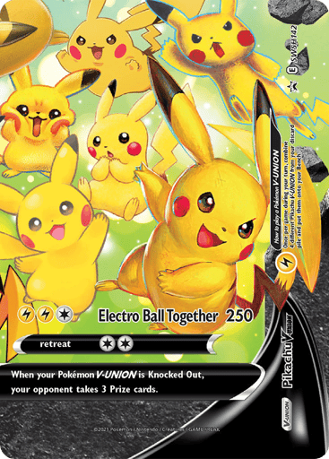 Pikachu V-UNION - SWSH Black Star Promos SWSH142
