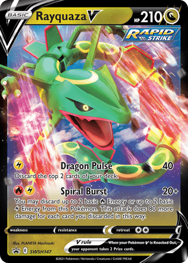 Rayquaza V - SWSH Black Star Promos SWSH147