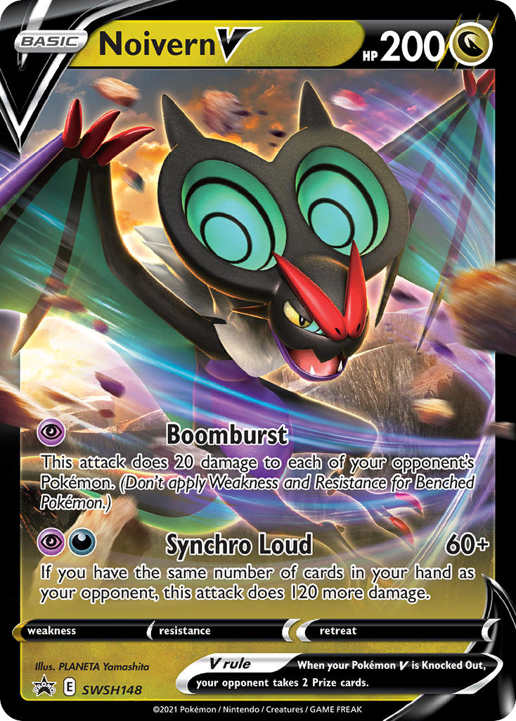 Noivern V – SWSH Black Star Promos SWSH148 Pokémon card