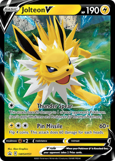 Jolteon V - SWSH Black Star Promos SWSH151
