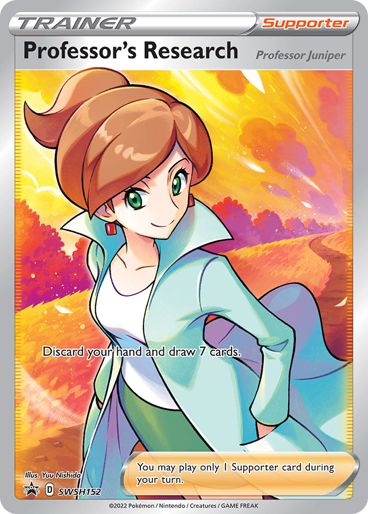 Professor's Research – SWSH Black Star Promos SWSH152 Pokémon card