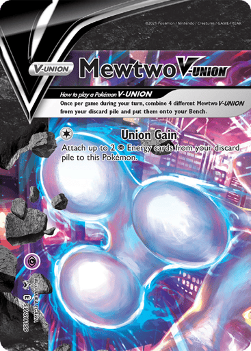 Mewtwo V-UNION - SWSH Black Star Promos SWSH159