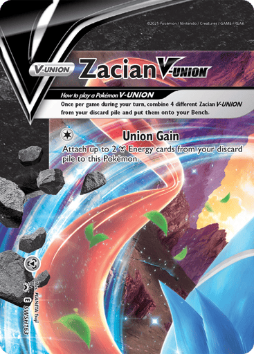 Zacian V-UNION - SWSH Black Star Promos SWSH163