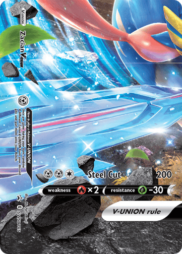 Zacian V-UNION - SWSH Black Star Promos SWSH165
