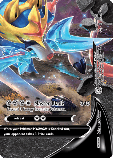 Zacian V-UNION - SWSH Black Star Promos SWSH166