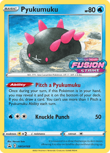 Pyukumuku - SWSH Black Star Promos SWSH169