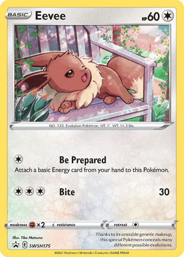 Eevee - SWSH Black Star Promos SWSH175