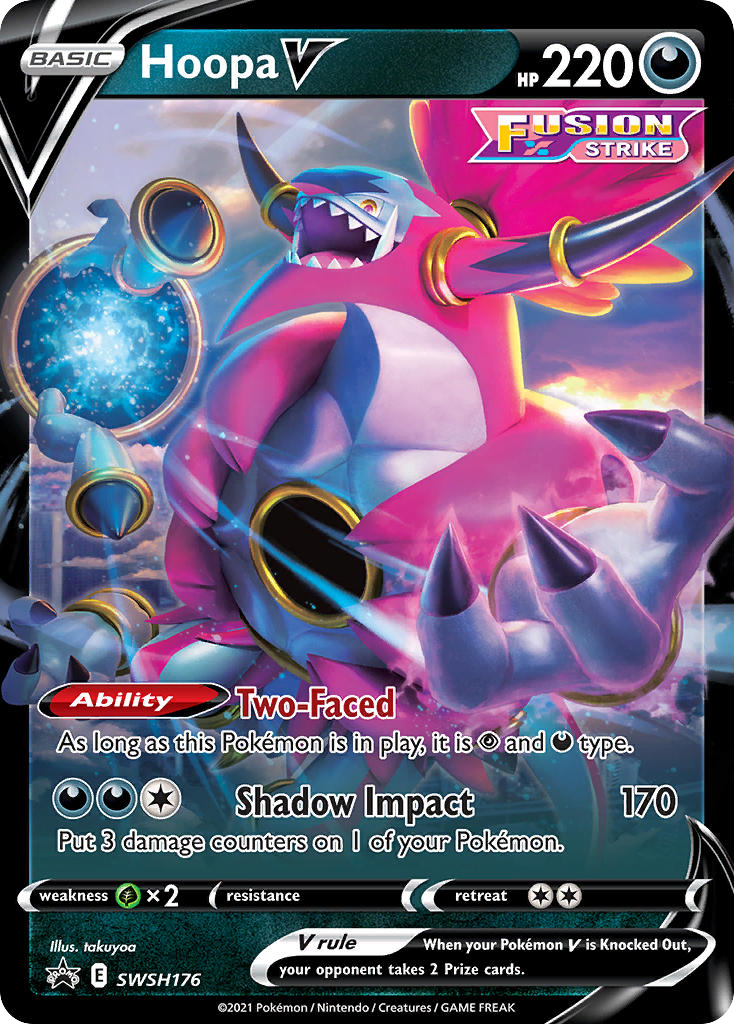 Hoopa V – SWSH Black Star Promos SWSH176 Pokémon card
